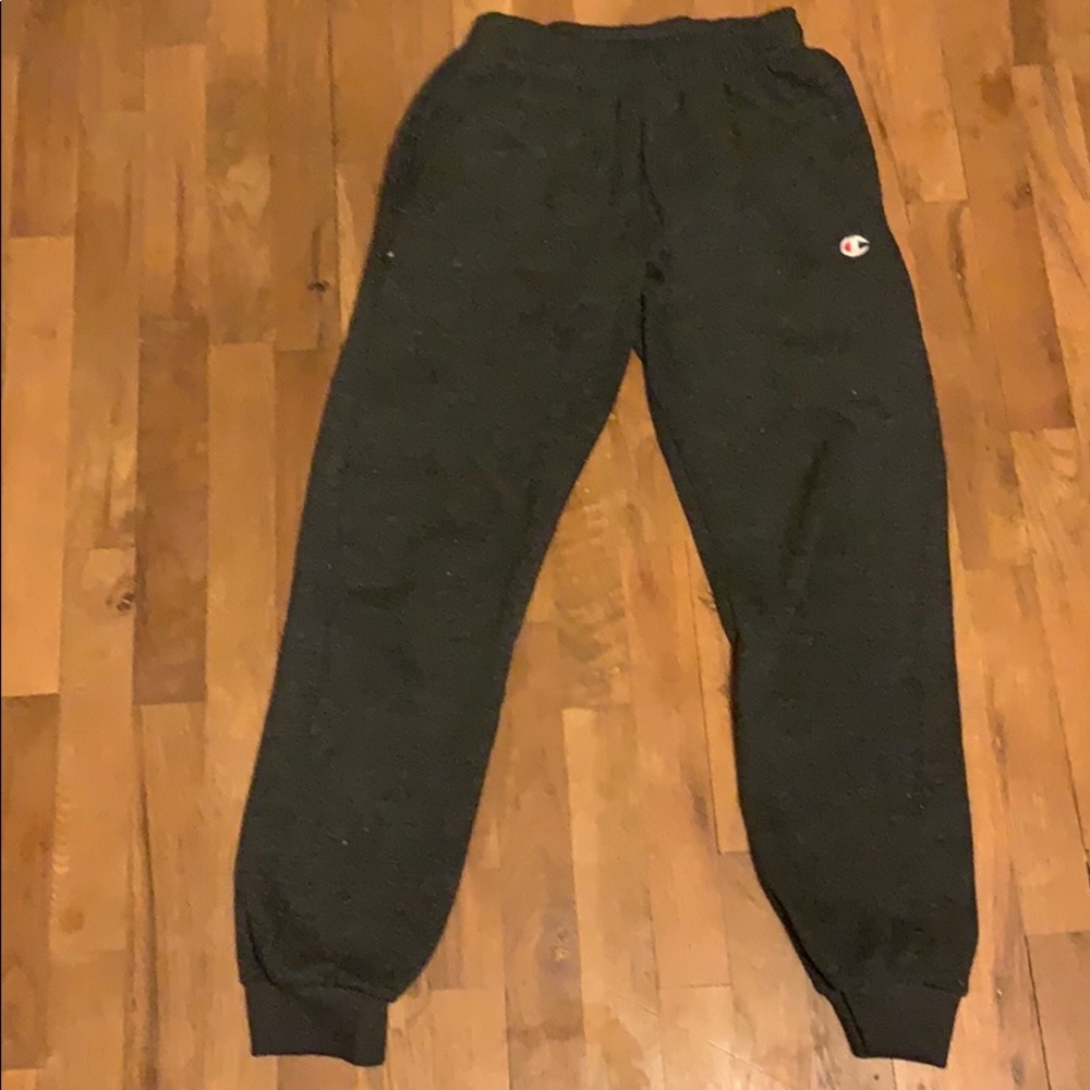 Champion sweatpants.
